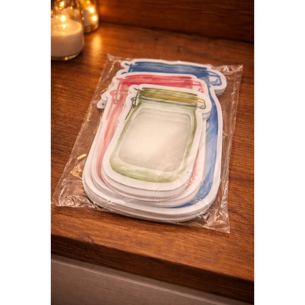 10 Resealable Kitchen Storage Bags – Reusable Freezer & Food Saver Bags